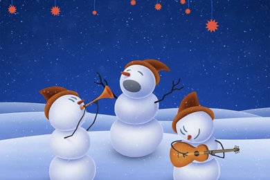 5 Stunning iPad Retina Snowman Wallpapers The New iPad Blog