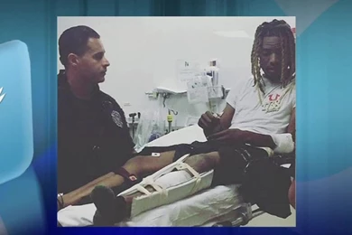 Rapper Fetty Wap In Motorcycle Accident   CNN Video