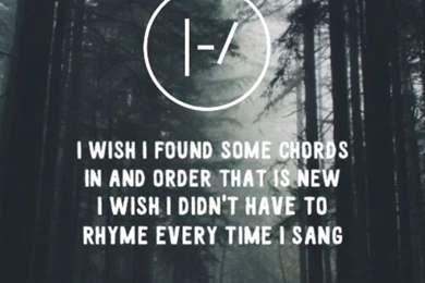 Lyrics Wallpaper Backgrounds Backgrounds Twenty One Pilots Stressed ...