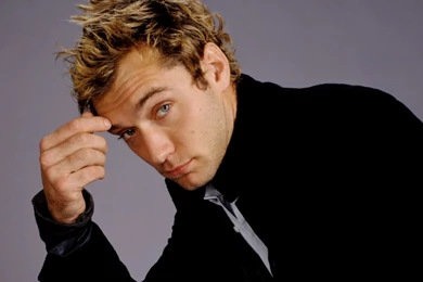 Download Wallpapers 3840x2160 Jude Law, Actor, Man, Jacket, Blond ...