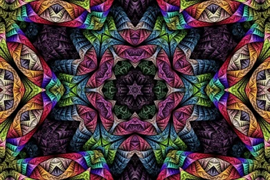 2560x1440 Psychedelic Fractals Desktop PC And Mac Wallpapers