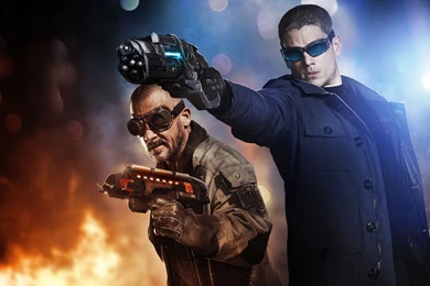 Captain Cold & Heat Wave The Flash Wallpapers