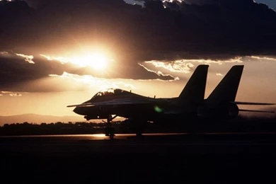 Sunset Aircraft Tomcat Landing F 14 Tomcat Free Desktop ...