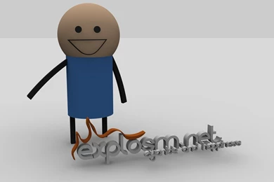 Comics Cyanide And Happiness 3D Modeling Wallpapers
