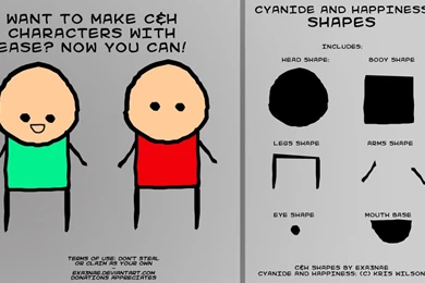 Cyanide And Happiness Shapes By Exa3nae On DeviantArt