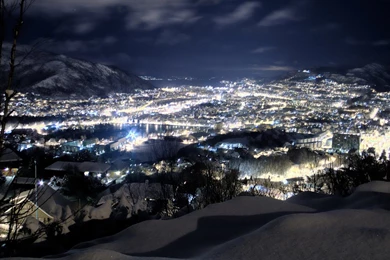 Winter Night Wallpapers