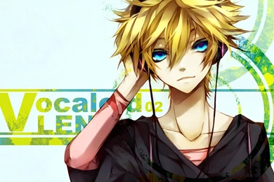 Gallery For   Len Kagamine Wallpapers