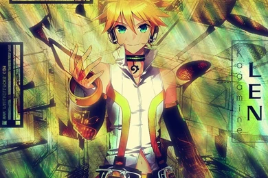 DeviantArt: More Like Wallpapers Kagamine Len Append By MilchToChi