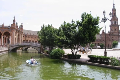 Spanish Square Seville Spain Arquitecture Plaza Espaa Other Best ...