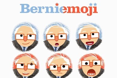 Bernie Sanders Has Got His Own Set Of Emojis