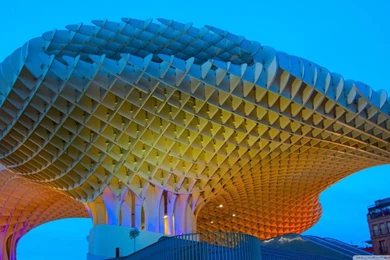 Metropol Parasol, Seville, Spain HD Desktop Wallpapers : Widescreen ...