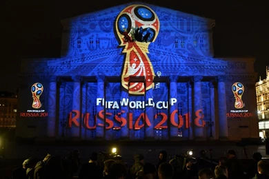 The Dazzling Unveiling Of The Russia FIFA World Cup 2018 Logo ...