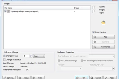 Instagram Windows Wallpapers Changer   Wallpapers Slideshow Pro Plugin