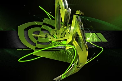 Download Wallpapers 1920x1080 Nvidia, Graffiti, Green, Black, Lines ...