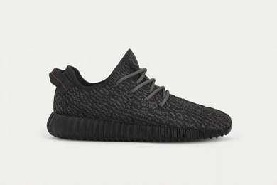Adidas Originals Yeezy Boost 350 X Kanye West   Black Pirate"