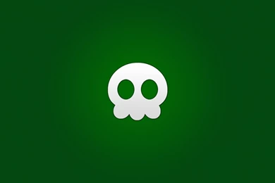 Gallery For   Green Skull Wallpapers