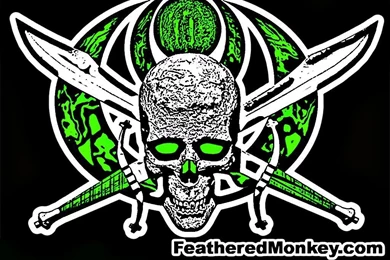 Green Skull Wallpapers   186543