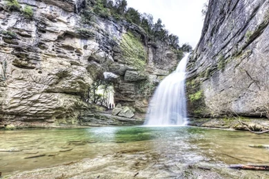 La Foradada (Cantonigròs, Catalonia) HD Desktop Wallpapers : High ...