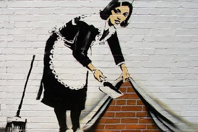 Gallery For   Graffiti Artist Banksy Wallpapers