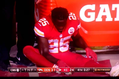 Jim Nantz Puts Jamaal Charles On Blast (9/17/15 Den Vs KC )   YouTube