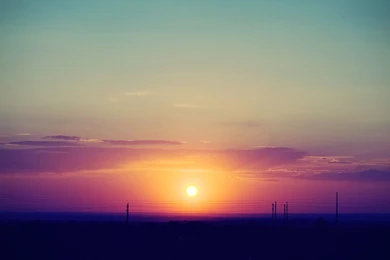 Hipster Wonderful Sunset HD