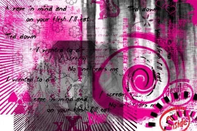 Gallery For Pink And Black Emo Wallpapers