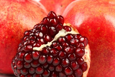 Download Wallpapers 2560x1024 Pomegranate, Berries, Fruit, Ripe ...