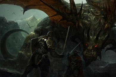 Gallery For   Evil Dragon Wallpapers