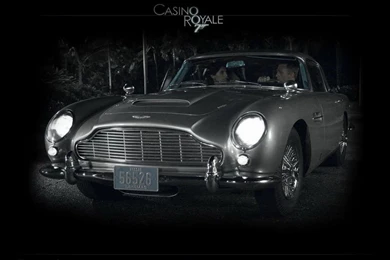 James Bond And Solange Dimitrios In Aston Martin DB5 In Casino ...