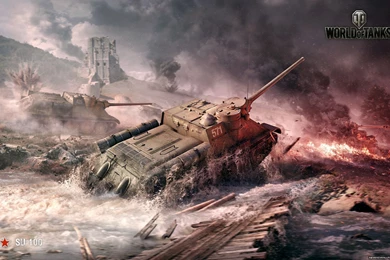 SU 100 World Of Tanks Game HD Wallpapers   New HD Wallpapers