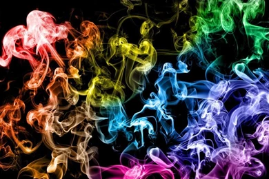 Rainbow Smoke Wallpapers