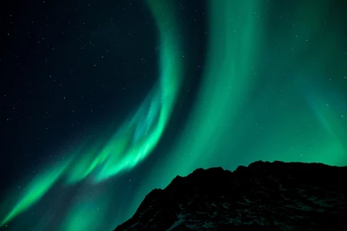 Download Wallpapers 3840x2160 Northern Lights, Night, Night Sky ...