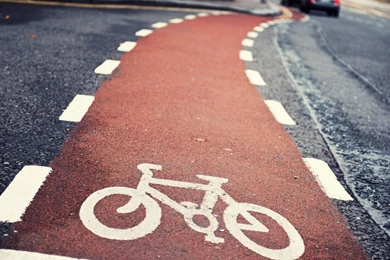 Download Wallpapers 3840x2160 Pedestrian Crossing, Road, Bike ...