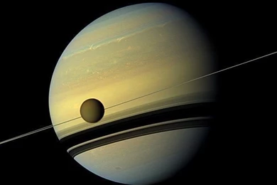 Is Titan Older Than Saturn? Gases In Its Atmosphere Suggest The ...