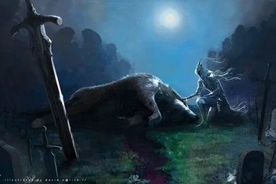The Death Of The Great Grey Wolf By Semsei On DeviantArt