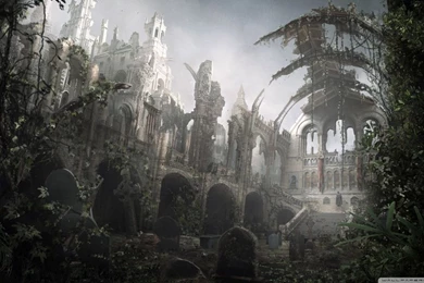 Cemetery Art HD Desktop Wallpapers : High Definition