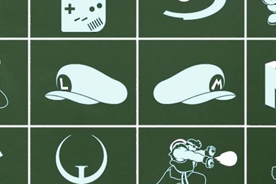 Videogame Alphabet iPhone 5 Wallpapers