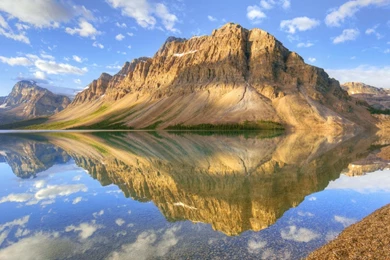 Mountain Lake Yellow Wallpapers 1280x1024 Hd Desktop Wallpaper