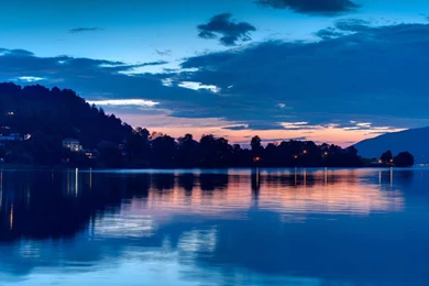 Coastline At Night Hd Desktop Wallpapers Picture 1280x1024 Laptop ...