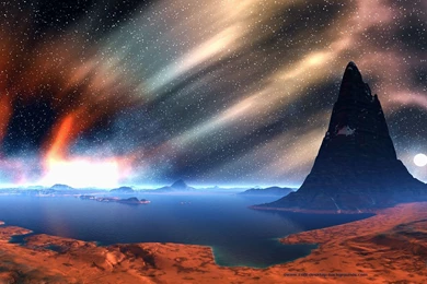 Backgrounds, Night, Web, Starry, Mount, Planets, Scifi, Desktop ...