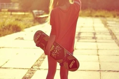 Skateboarding Girls On Pinterest