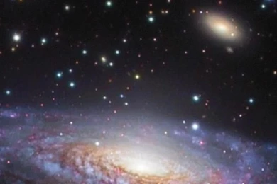 HDscreen: Galaxies Outer Space Desktop Bakcgrounds