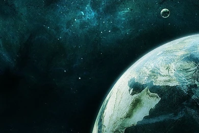 3D Space Scene S4 Wallpapers