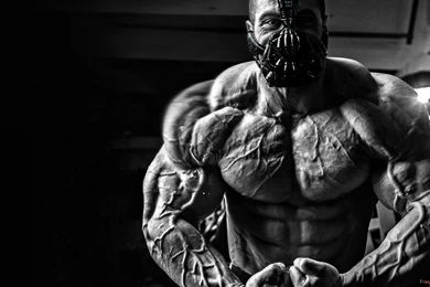 Bane BW Bodybuilding For Batman DC Wallpapers