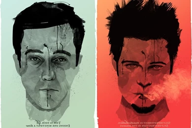 Download Wallpapers 1280x960 Fight Club, Tyler Durden, Brad Pitt ...