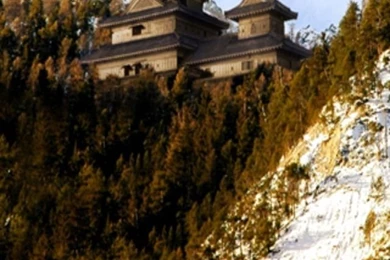 Asian Hill House iPhone Wallpapers Download   640x1136   221397