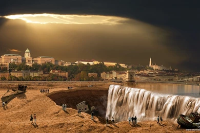 Digital Art: Budapest Sinkhole, Desktop Wallpapers Nr. 62524 By ...