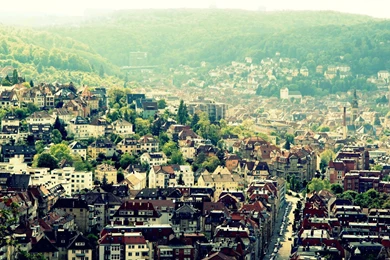 Download Wallpapers 2560x1600 Budapest, Buildings, Hills, Road ...