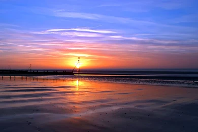 Sunset, Ocean, Wallpapers, Backgrounds (