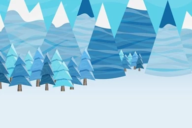 Game Art Backgrounds Winter Mountains Parallax Repeatable